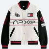 F1 Movie Joshua Pearce X APXGP Racing Varsity Jacket Front Image