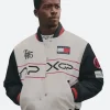 F1 Movie Joshua Pearce X APXGP Racing Varsity Jacket Front Image
