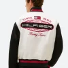 F1 Movie Joshua Pearce X APXGP Racing Varsity Jacket back Image