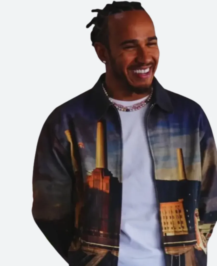 F1 Movie Lewis Hamilton Pink Floyd Animals Jacket