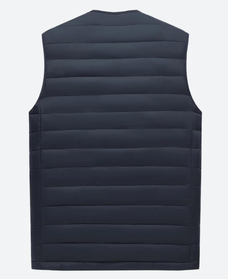F1 The Movie Joshua Pearce Puffer Vest Back Image