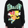 Family Vacation S08 Pauly D Devil Bart Simpson Hoodie Back Image