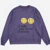 Family Vacation S08 Vinny Guadagnino Smiley Face Sweatshirt Front Image