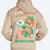 Fortnite Hoodie Beige BAck Image