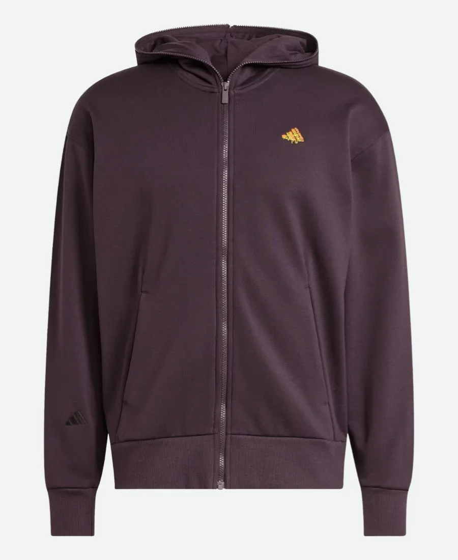 Fortnite Hoodie Purple Front Image