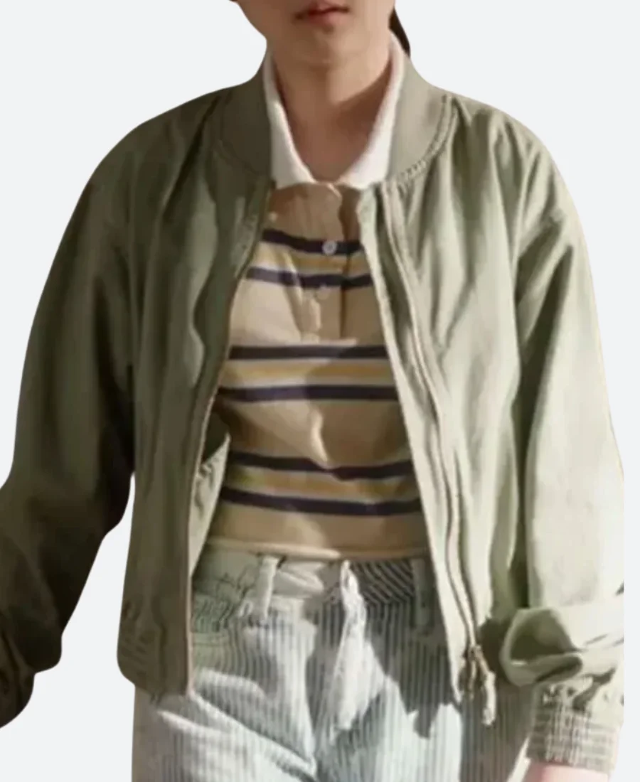 Found S02 Stevie Zhao Bomber Jacket Front Image