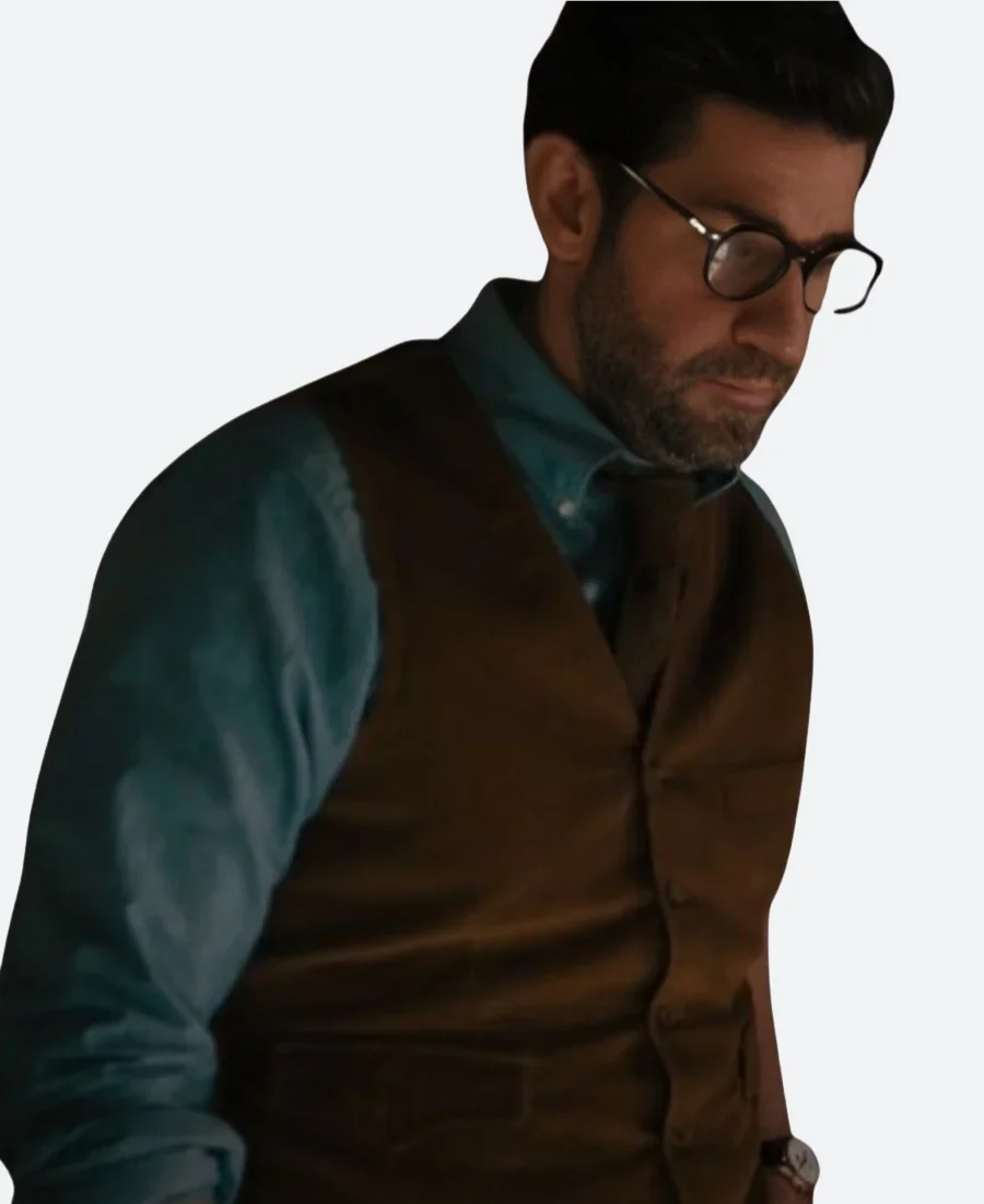 Fountain of Youth Luke Purdue Suede Leather Vest