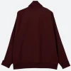 Fred Perry X BEAMS Track Jacket Maroon Back Image