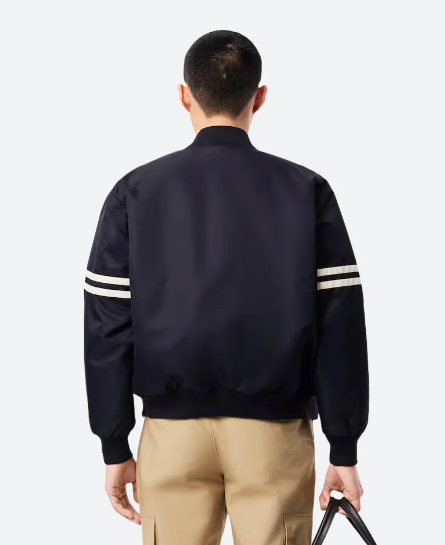 French Open 2025 Alysson Paradis Varsity Jacket Back Image