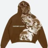 Gateway Skully Hoodie Brown Front Image