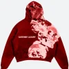 Gateway Skully Hoodie Red Front Image