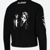 Ghostface Scream Slasher Grunge Punk Jacket Back Image