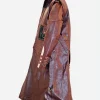 Guardians of the Galaxy 2 Yondu Leather Trench Coat Front Image