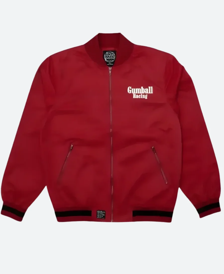 Gumball Racing Bomber Jacket Front Image