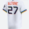 Houston Astros Jose Altuve 2025 Jersey Back Image