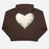 Iconaclub I love Speeding Tickets Hoodie Brown Back Image