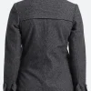 If I Stay Mia Hall Trench Coat Back Image