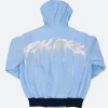 Indiana Pacers 2025 Denim Hooded Jacket Back Image