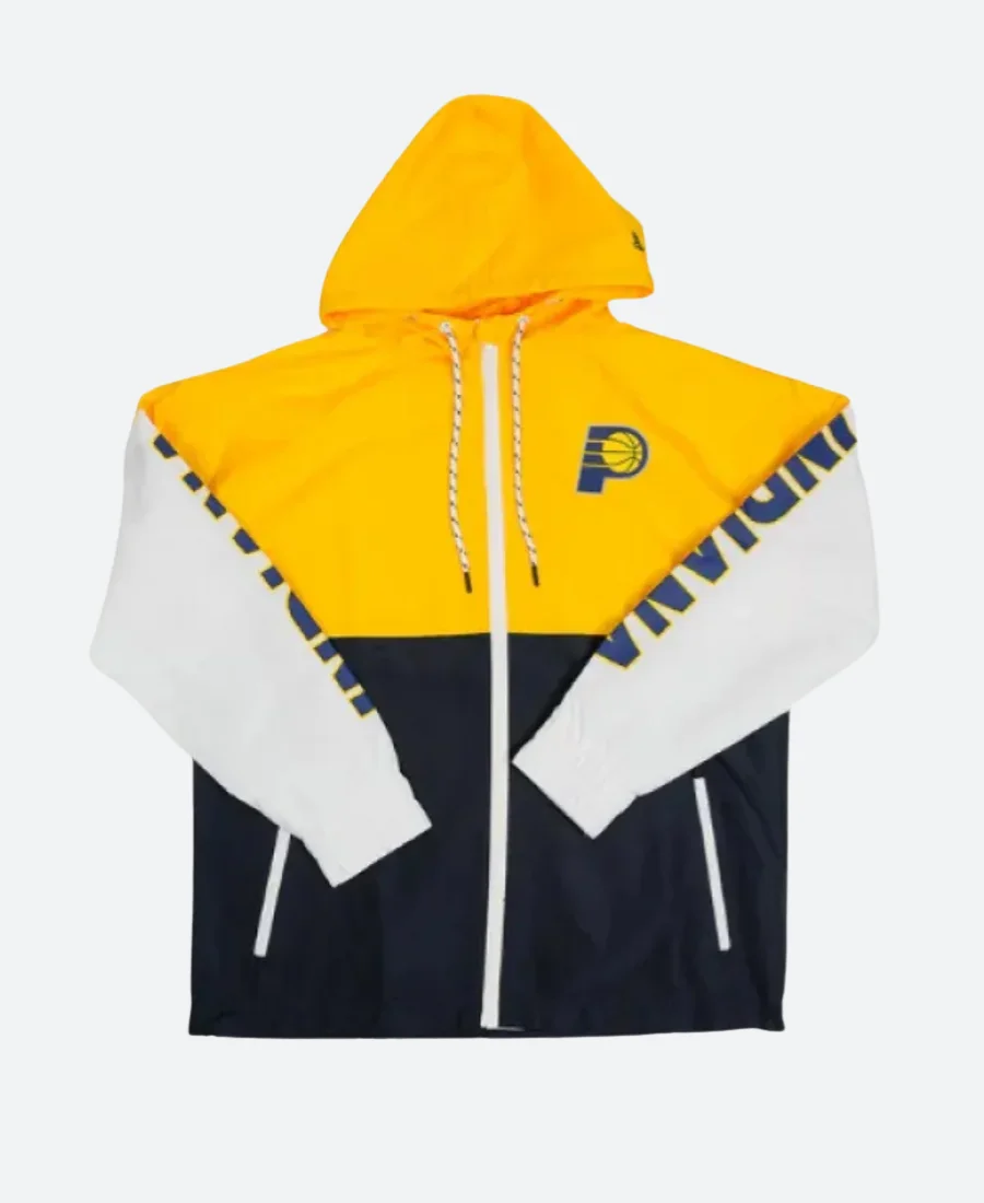 Indiana Pacers City Hooded Jacket Front Image