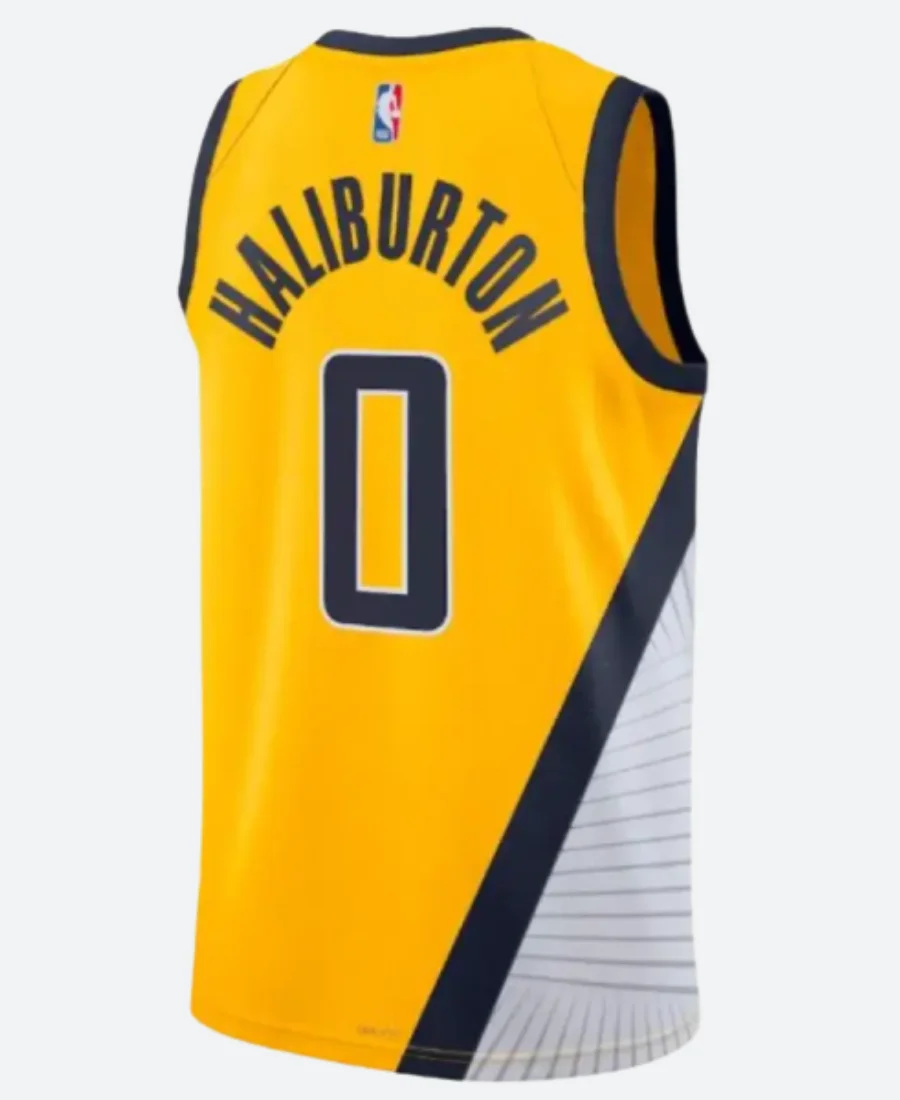 Indiana Pacers Statement Jersey Back Image