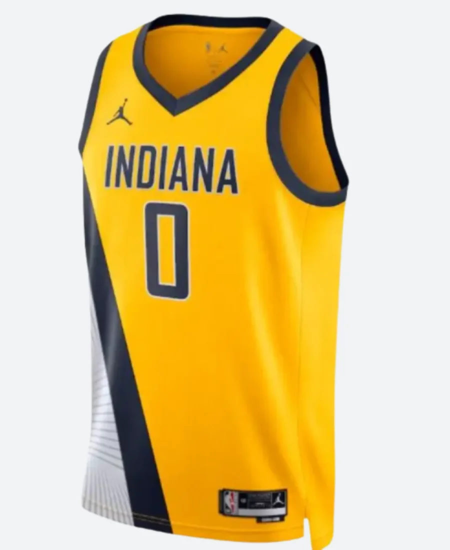 Indiana Pacers Statement Jersey Front Image