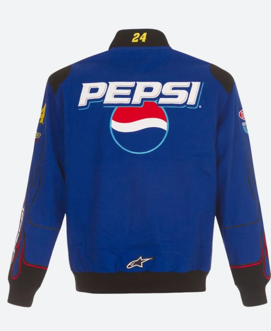 Jeff Gordon Pepsi Jacket Back Image