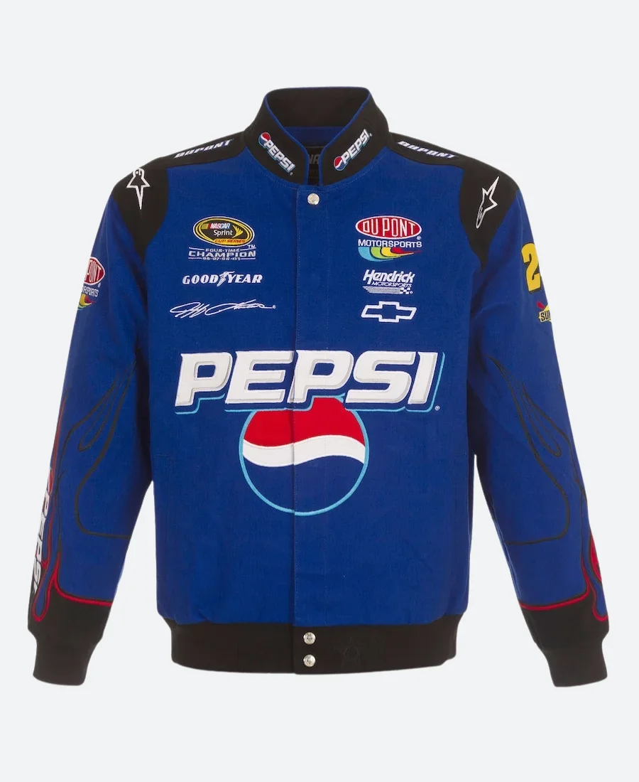 Jeff Gordon Pepsi Jacket Front Image
