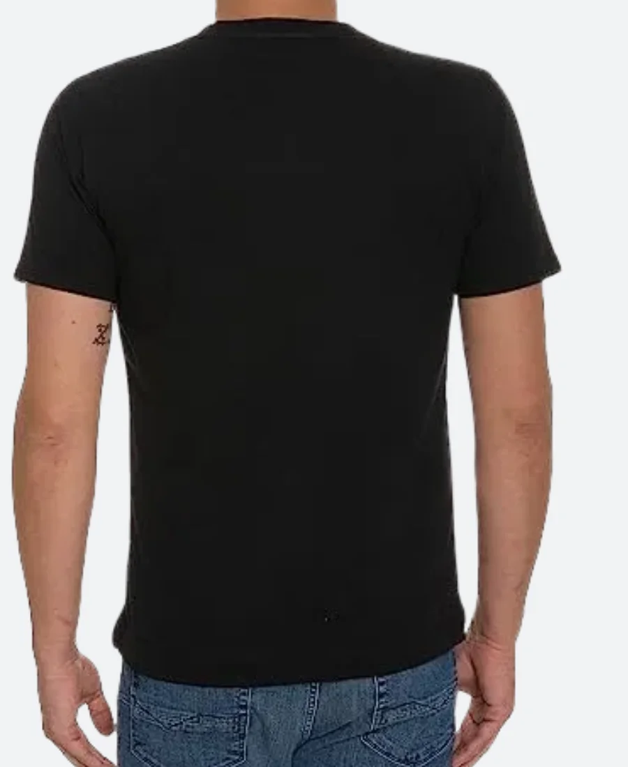 Jersey Shore Family Vacation S08 Ronnie Ortiz-Magro Skull Rose T-Shirt Back Image