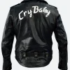 Johnny Depp Cry Baby Leather Jacket Back Image