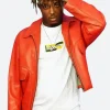 Juice Wrld Leather Jacket Full Image