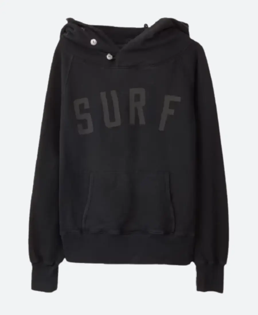 KAPITAL Surf Black Hoodie