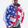 Kanye West American Flag Bomber Jacket Actor Image