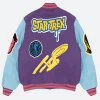 Kid Cudi Star Trek Light Year Varsity Jacket Back Image