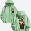 Labubu The Monster Hoodie Green Image