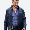 Law And Order Organized Crime S03 Jamie Whelan Leather Jacket Front Image