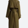 Law And Order Organized Crime S05 Ayanna Bell Trench Coat Back Image