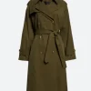 Law And Order Organized Crime S05 Ayanna Bell Trench Coat Front Image