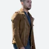 Law & Order Nick Creegan Suede Leather Jacket