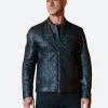Law and Order Organized Crime S03 Elliot Stabler Leather Jacket Front Image