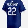 Los Angeles Dodgers Clayton Kershaw Jersey Back image