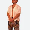 Love Island UK S12 Harry Hamlin Floral Shirt Actor Image