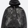 MMA Elite Hoodie Black Front Image