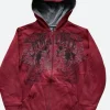 MMA Elite Hoodie Red Front Image