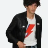 Matty Healy LA 2025 Leather Jacket