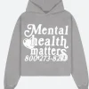 Mental Health Matters Hoodie Grey Image