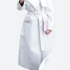 NYC Brooke Shields Promotion Trench Coat Full Image