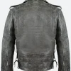Neighbours Mike Young Leather Jacket Back Image