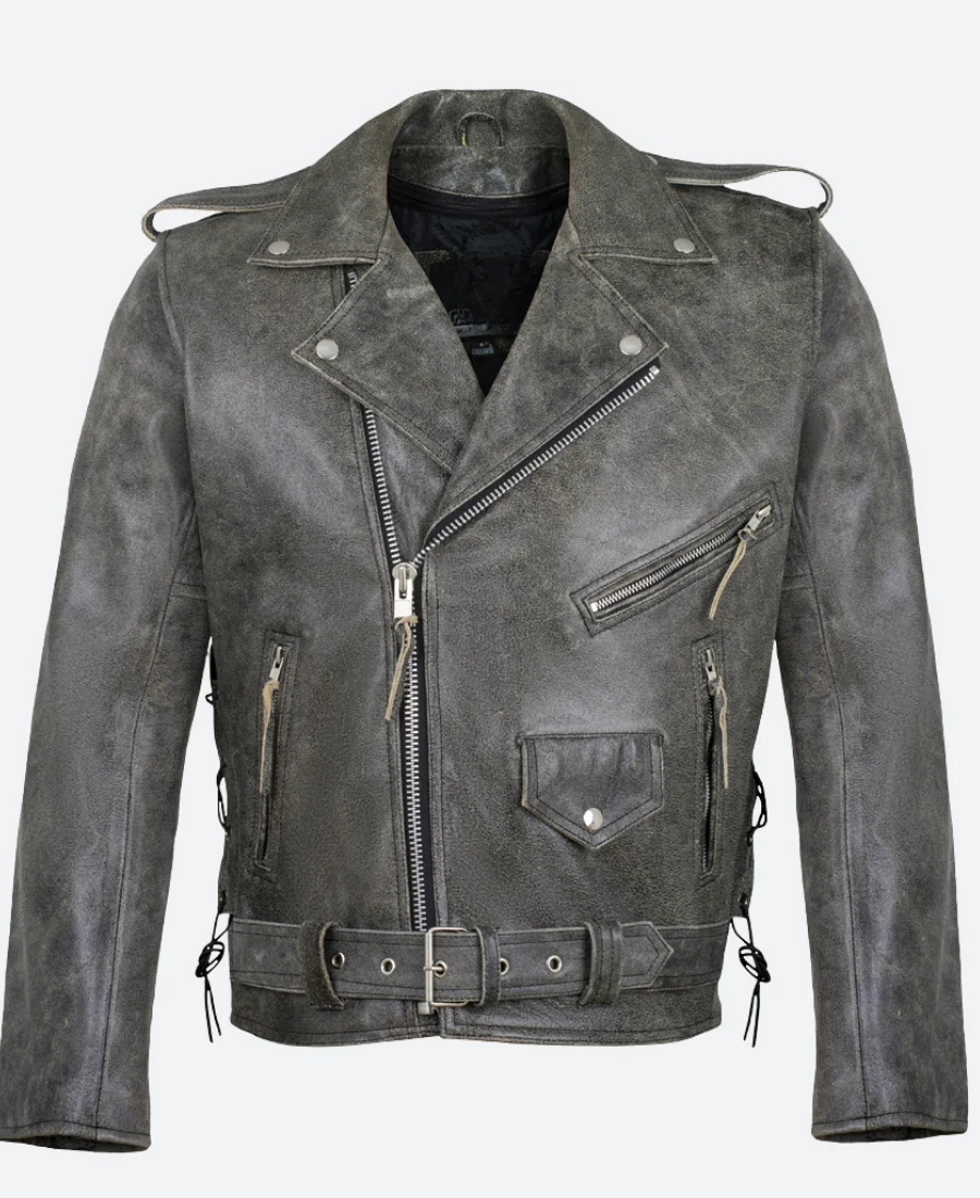 Neighbours Mike Young Leather Jacket Front Image