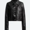 Nobody Wants This Esther Roklov Leather Jacket Front Image