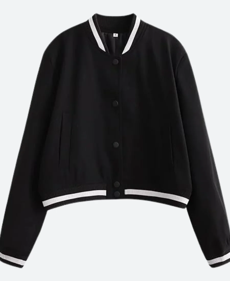 Nobody Wants This Joanne Bomber Jacket Front Image